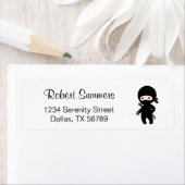 Tiny Ninja Holding Throwing Star (Insitu)