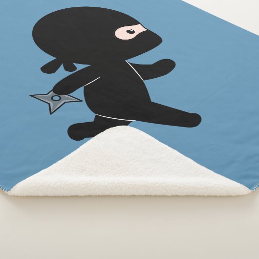 Tiny Ninja läuft auf Blue Sherpadecke (3/4)