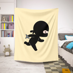 Tiny Ninja läuft auf Gelb Sherpadecke