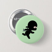 Tiny Ninja läuft auf Green Button (Vorne & Hinten)