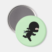 Tiny Ninja läuft auf Green Magnet (Vorderseite/Rückseite)