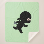 Tiny Ninja läuft auf Green Sherpadecke (Vorderseite)