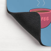 Tiny Ninja mit großer Tasse Mousepad (Ecke)