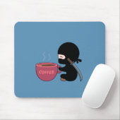 Tiny Ninja mit großer Tasse Mousepad (Mit Mouse)
