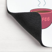 Tiny Ninja mit großer Tasse Mousepad (Ecke)