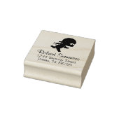 Tiny Ninja Running Address Gummistempel (Stempel)