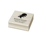 Tiny Ninja Running Address Gummistempel (Stempel)