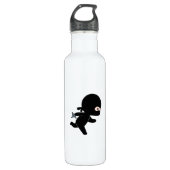 Tiny Ninja Running Trinkflasche (Vorderseite)