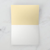 Tiny Ninja Throwing Star Zitat gelbe Lücke Karte (Innenseite)