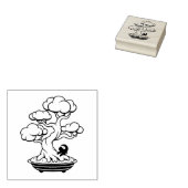 Tiny Ninja und Bonsai Tree Gummistempel (Stempel)