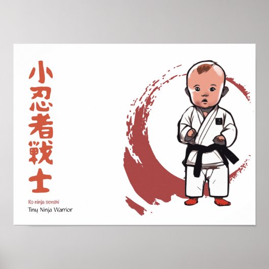 Tiny Ninja Warrior Poster (Vorne)