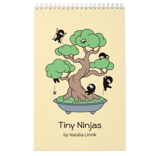 Tiny Ninjas Kalender (Titelbild)