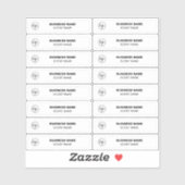 Tiny Parfüm Beispiel Labels 0,5 x 1,8 (Blatt)