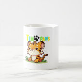 Tiny Paws, Big Roar Kaffeetasse (Mittel)