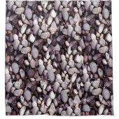 Tiny Pebbles Duschvorhang (Vorderseite)