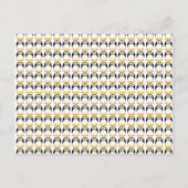 Tiny Penguins Postkarte (Vorderseite)