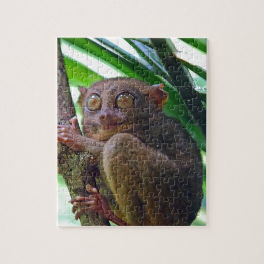 Tiny Philippine tarsier Puzzle (Vertikal)