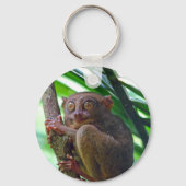 Tiny Philippine tarsier Schlüsselanhänger (Vorderseite)