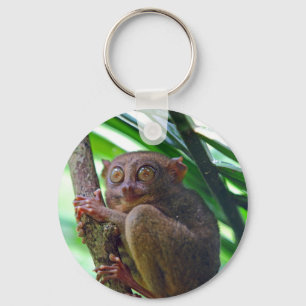 Tiny Philippine tarsier Schlüsselanhänger
