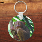 Tiny Philippine tarsier Schlüsselanhänger (Vorderseite)