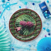 Tiny Pinecones Personalisiertes Party Pappteller (Party)