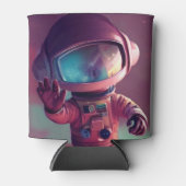 Tiny Pink Alien Dosenkühler (Vorderseite)