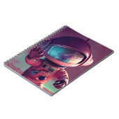 Tiny Pink Alien Notizblock (Linke Seite)