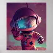 Tiny Pink Alien Poster (Vorne)