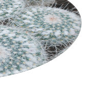 Tiny Pink Blume Cactus Pflanze Schneidebrett (Ecke)