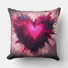 Tiny Pink Heart Kissen
