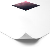 Tiny Pink Heart Poster (Ecke)