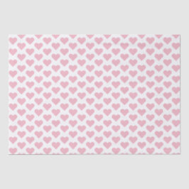 Tiny Pink Hearts Muster Gewebe Papier