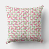 Tiny Pink Roses Cushion Kissen (Rückseite)