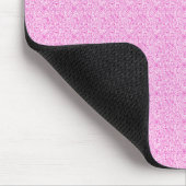 Tiny Pink Squares Mousepad (Ecke)