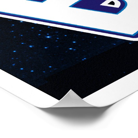 Tiny Planets Bong - weit weg! Poster (Ecke)