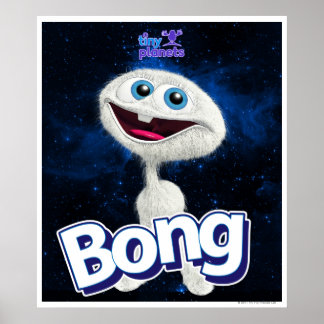 Tiny Planets Bong - weit weg! Poster