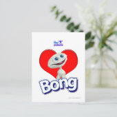 Tiny Planets - I Liebe Bong Postkarte (Stehend Vorderseite)