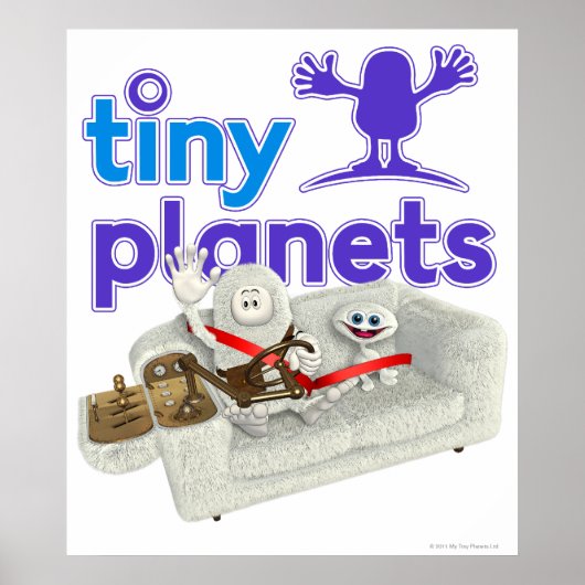 Tiny Planets Sofa Safari Poster (Vorne)