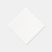 Tiny Polka Punkte leicht rosa und weiß niedlich Serviette (Ecke)