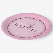 Tiny Prima Is On The Way Paper Plates Pappteller (Schrägansicht)