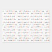 Tiny Prints Weihnachten  Geschenkpapier Set (Vorderseite 3)