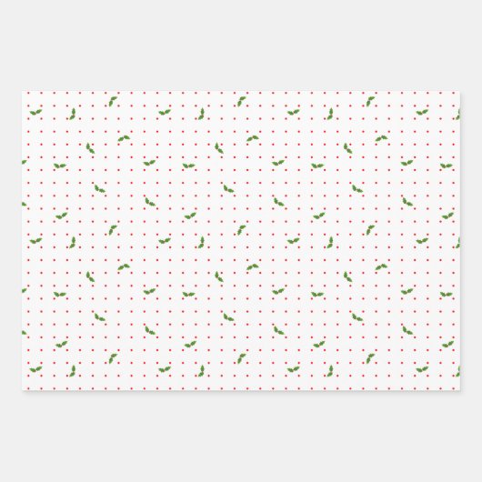 Tiny Prints Weihnachten Geschenkpapier Set (Vorderseite)