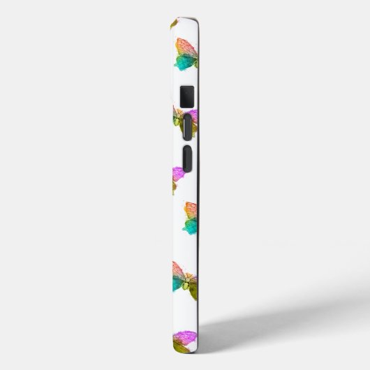 Tiny Rainbow Butterfys Case-Mate iPhone Hülle (Rückseite / Links)