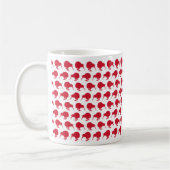 Tiny Red Kiwi Muster Kaffeetasse (Links)