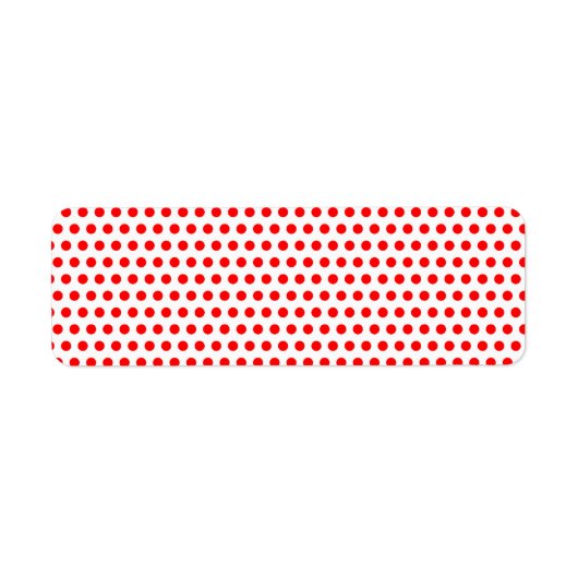 Tiny Red Polka Dots (Vorne)