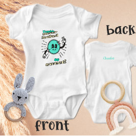 Tiny Roar, Big Personality Baby Bodysuit Baby Strampler