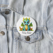 Tiny Roar Fantasy Dragon Baby Button (Beispiel)