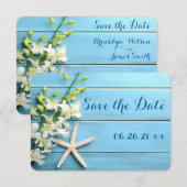 Tiny Round Starfish speichern das Datum Karten Orc (Vorne/Hinten)