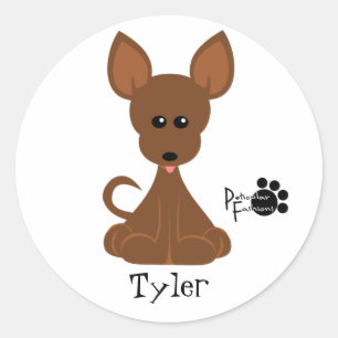 Tiny Runder Aufkleber