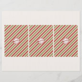 Tiny Santa und Elf Letters DIY (Rückseite)